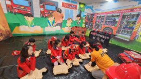 유아 소방관체험 및 안전교육 